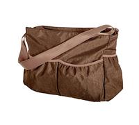 Trend Lab Brown Crinkle Tote Diaper Bag, Brown