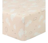 Trend Lab Cloud Sprinkles Flannel Fitted Crib Sheet (103784)