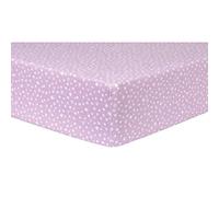 Trend Lab Deluxe Flannel Fitted Crib Sheet, Stars, Hearts & Butterflies