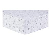 Trend Lab Galaxy Fitted Crib Sheet, Gray