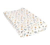 Trend Lab Jungle Friends Deluxe Flannel Changing Pad Cover