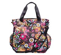 Trend Lab Multi-Function Bohemian Floral Tote Diaper Bag