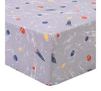 Trend Lab Planets Flannel Fitted Crib Sheet (103782)