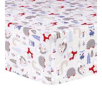 Trend Lab Winter Forest Deluxe Flannel Fitted Crib Sheet