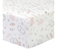 Trend Lab Woodland Friends Flannel Fitted Crib Sheet (103771)