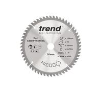 Trend Laminate & HPL Circular Saw Blade, 184mm Diameter, 20mm Bore, 56 Teeth, 2.6mm Kerf, +4° Hook, TCT, Super-Fine Finish, CSB/PT18456A