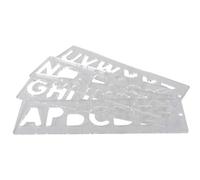 Trend Letters Uppercase Template Set