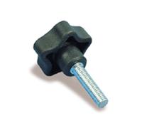 Trend Lobe Knob, M6x20mm, Pack of 2, Reinforced Plastic Knob Ideal for Strong Clamping & Jig Making, KB5/M/6