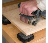 Trend Gripping Blocks – Loc Block Workpiece Support, Interlocking Non-Slip, Pack of 4 (LOC/BLK/PK1)