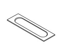 Trend Lock/Jig/A Template 20Mm X 235Mm Faceplate Rounded Ends Pk 1 WP-LOCK/A/T/1