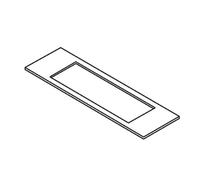 Trend - Lock template 16mm x 107mm mortise - WP-LOCK/T/B