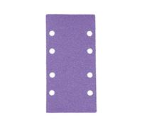 Trend Long Lasting 4X Lifespan 40G 93mm X 185mm Zirconium 1/3 Sanding Sheets X10