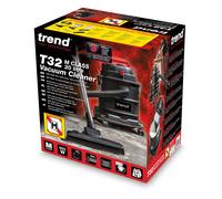 Trend M-Class Dust Extractor 800W 230V - Euro Plug - Authorised Distributors Only Pk 1 T32/EURO