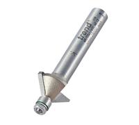 Trend MB/05X1/4TC Mini Guided Chamfer Router Cutter 45 Degree X 14.3mm Dia.