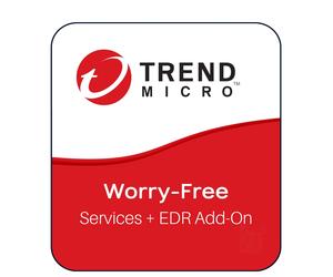 Trend Micro Worry-Free Services + EDR Add-On 2 - 5 User(s) New Purchase