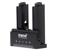 Trend Mini Twin Pocket Hole Jig with HSS Drill Bit