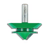 Trend CraftPro Mitre Lock Jointer Router Cutter, 1/2 Inch Shank, 68mm Cut Diameter, 30mm Cut Length, 45-Degree Angle, C188X1/2TC