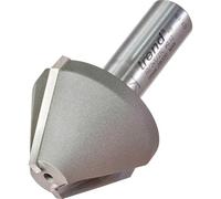 Trend Router Cutter - Mortar Groove Large Chamfer 60° 38mm x 27mm 1/2" Shank Tungsten Carbide Tipped