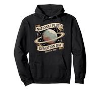 Trend National Pluto Demotion Day Vintage Space Nerd Funny Pullover Hoodie
