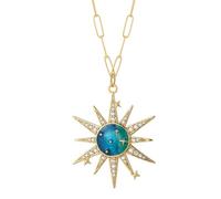 Trend Necklace Pendant Chain Men Women Jewellery Cute Heart Dog Bee Elephant Necklace For Women Moon Evil Blue Eye Pendant Collars Chains Nk008G5Ac220099G2