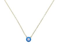 Trend Necklace Pendant Chain Men Women Jewellery Summer Fashion Simple Geometric Round Charm Candy Neon Colorful Necklace For Girl