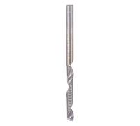 Trend CNC O Flute Spiral Up-Cut Router Cutter Bit, 4mm Shank, 4mm Cut Diameter & 28mm Cut Length, Solid Tungsten Carbide, CNC/402X4STC