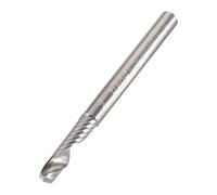 Trend CNC O Flute Spiral Up-Cut Router Cutter, 4mm Shank, 4mm Cut Diameter & 17mm Cut Length, Solid Tungsten Carbide, CNC/401X4STC