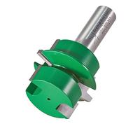 Trend Offset Tongue and Groover Router Cutter, 1/2 Inch Shank, 40mm | Offset Tongue And Groover Cutter For Clean Jointing, With Tungsten Carbide Tipped Blades, 32mm Cut Length, C192X1/2TC