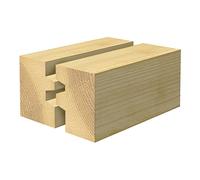 Trend CRAFTPRO Offset Tongue and Groove Router Cutter 40mm 32mm 1/2"