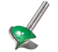 Trend Ogee Panel Router Cutter, 1/4 Inch Shank, 7.5mm Radius, TCT | Produces Elegant Ogee Panel Profiles With A 27mm Cut Diameter And 16mm Cut Length For Fine Finish, C142X1/4TC