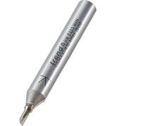Trend One Flute Straight Router Cutter, 1/4 Inch Shank, 2mm x 5mm