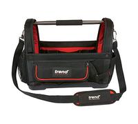 Trend TB/OT20 Open Tote Tool Bag 20 Inch Trade Heavy Duty Tape and Level Storage