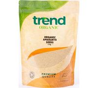 Trend Organic Amaranth Seeds, 1kg - Nature's Nutrient Boost with Mild Nutty Flavour, Rich in Protein & Fibre, Good for Soups, Stews, Porridges, and Salads, Certified Organic, GMO-Free, No Additives