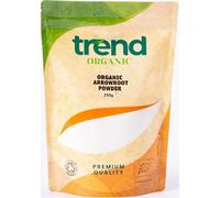 Trend Organic Arrowroot Powder for Cooking and Baking, 250g - Natural Thickening Agent (Known as Arrowroot Starch or Arrowroot Flour), Certified Organic, Vegan, Non-GMO, No Additives, No Preservatives