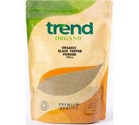Trend Organic Black Pepper Powder 500g - Versatile Kitchen Essential, Ideal Spice for Seasoning and Cooking with Earthy Flavour, Certified Organic, Vegan, Non-GMO, No Additives No Preservatives, Raw