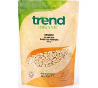 Trend Organic Blanched Roasted Peanuts, 500g - Ideal for Snacking, Baking, and Nutrient-Rich Recipes, Certified Organic, Vegan, Non-GMO, No Preservatives, High Fibre, High Protein