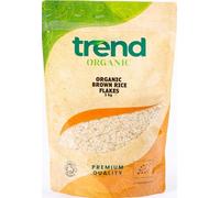 Trend Organic Brown Rice Flakes, Nutrient-Rich Goodness, High in Protein & Fibre, and Essential Vitamins and Minerals, Certified Organic, Vegan, Non-GMO, No Additives No Preservatives, Raw, 500g