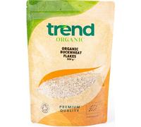 Trend Organic Buckwheat Flakes, 500g - Perfect for Nutrtious and Delicious Breakfast, Cooking, Snacking - Certified Organic, Vegan, GMO-Free, No Additives No Preservatives, Raw