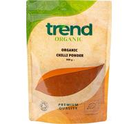 Trend Organic Chilli Powder | Premium Blend of Rich, Spicy Flavour | Certified Organic, Vegan, Non-GMO, No Additives or Preservatives | Ideal for Spicing Up Dishes, 500g