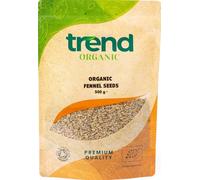Trend Organic Fennel Seeds - Culinary Elegance and Digestive Delight: Enhance Your Dishes with Nature's Flavour Booster - Certified Organic, Vegan, Non-GMO, No Additives, No Preservatives, 500g