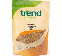 Trend Organic Fenugreek Seeds, Versatile Ingredient for Cooking & Bakng - Healthy Snack Rich in Proteinn and Fibre - Certified Organic, Vegan, GMO-Free, No Additives No Preservatives, Raw, 1kg