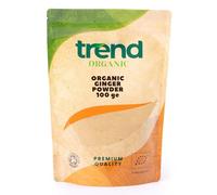 Trend Organic Ginger Powder, 100g - Aromatic Bliss Ideal for Cooking, Baking, and Herbal Tea, Certified Organic, Vegan, Sustainably Sourced, Non-GMO, No Additives No Preservatives, Raw