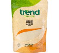 Trend Organic Ground Almonds - Ideal for Snacking, Baking, and Nutrient-Rich Recipes - High in Fibre and Protein, Healthy Fats - Certified Organic, Vegan, Non-GMO, No Preservatives, Raw, 500g