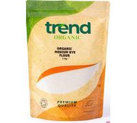 Trend Organic Medium Rye Flour, 1kg - Ideal for Baking and Cooking - Pure and Natural Flour for Rye Bread Certified Organic, Vegan, Non-GMO, No Additives No Preservatives, Raw