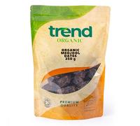 Trend Organic Medjool Dates, 250g - Nutritious Snack with Natural Sugars and Dietary Fibre - Ideal for Baking and Cooking - Certified Organic, Vegan, GMO-Free, No Additives No Preservatives, Raw
