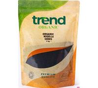 Trend Organic Nigella Seeds Also Knowns as Black Cumin or Kalonji, Nature's Nutrient Boost with Distinct Savoury Flavour, Vegan, Certified Organic, GMO-Free, No Additives No Preservatives, 1kg