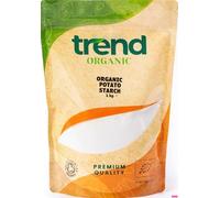 Trend Organic Potato Starch - Ideal for Cooking, Baking and Sauces - Natural Thickening Agent - Certified Organic, Vegan, Non-GMO, No Additives, No Preservatives - Resealable Bag, 1kg
