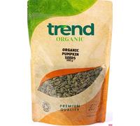 Trend Organic Pumpkin Seeds - Versatile Ingredient for Cooking & Bakng - Healthy Snack Rich in Proteinn & Dieatary Fibre - Certified Organic, Vegan, GMO-Free, No Additives No Preservatives, Raw, 500g