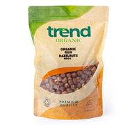 Trend Organic Raw Hazelnuts 100g - Nutrient-Rich Snacking, Baking, Certified Organic, Vegan, Non-GMO, No Additives No Preservatives, High in Protein, Fibre, and Healthy Fats