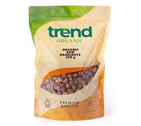 Trend Organic Raw Hazelnuts 250g - Nutrient-Rich Snacking, Baking, Certified Organic, Vegan, Non-GMO, No Additives No Preservatives, High in Protein, Fibre, and Healthy Fats